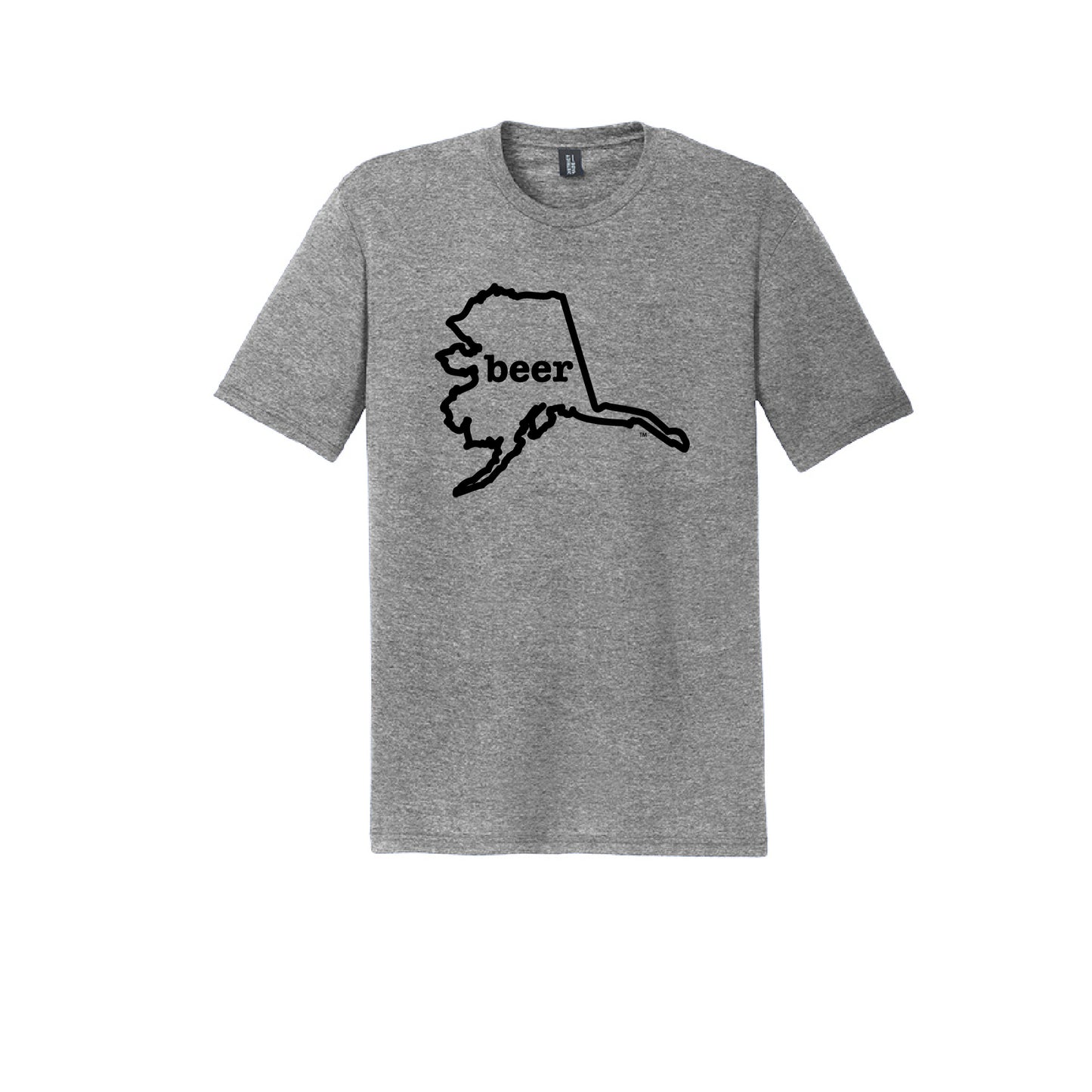 Alaska Beer Tee Shirt Short Sleeve Authentic Brand Custom Super Soft Tee