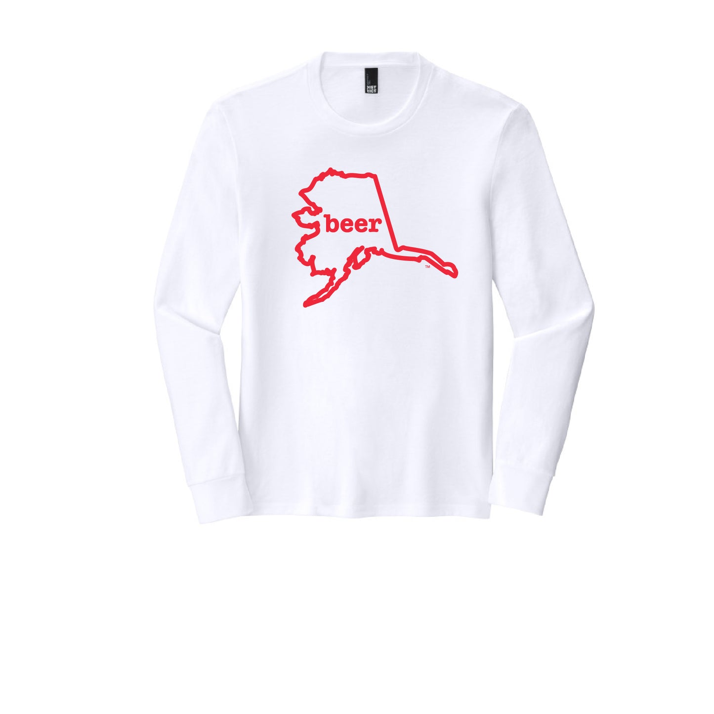 Alaska Beer Tee Shirt Long Sleeve Authentic Brand Custom Super Soft Tee