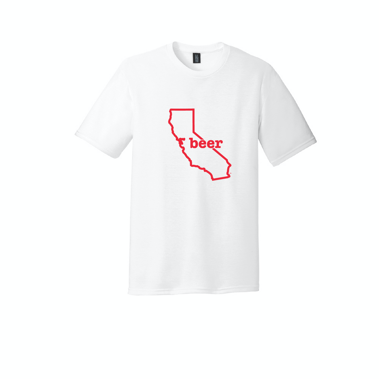 California Beer Tee Shirt Short Sleeve Authentic Brand Custom Super Soft Tee