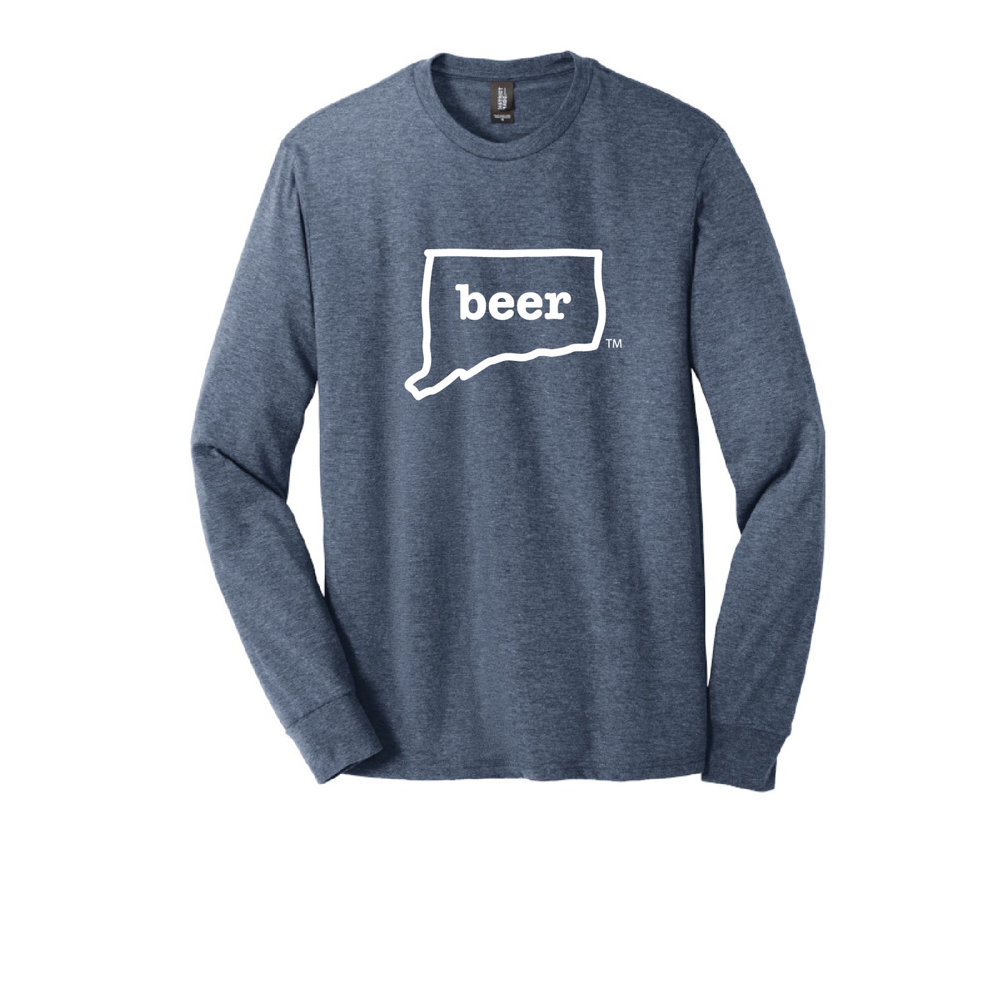Connecticut Beer Tee Shirt Long Sleeve Authentic Brand Custom Super Soft Tee