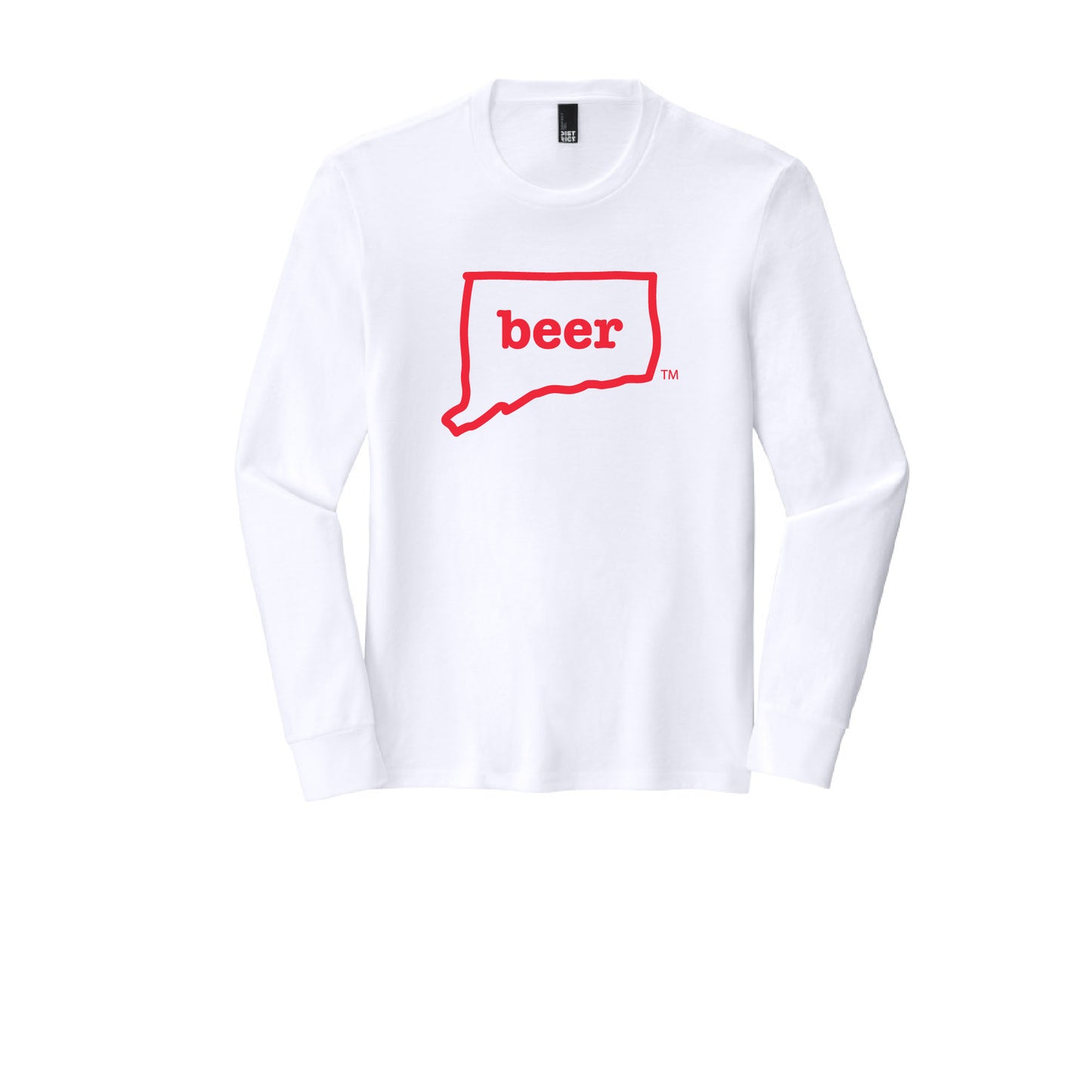 Connecticut Beer Tee Shirt Long Sleeve Authentic Brand Custom Super Soft Tee
