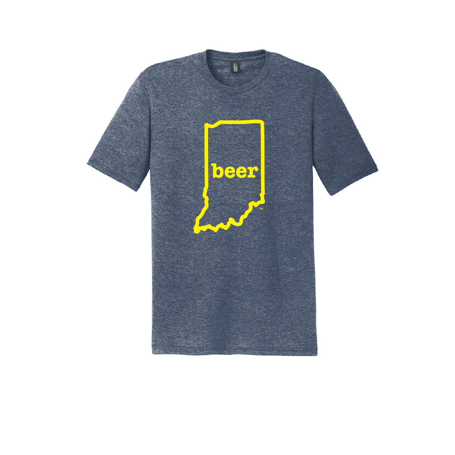 Indiana Beer Tee Shirt Short Sleeve Authentic Brand Custom Super Soft Tee