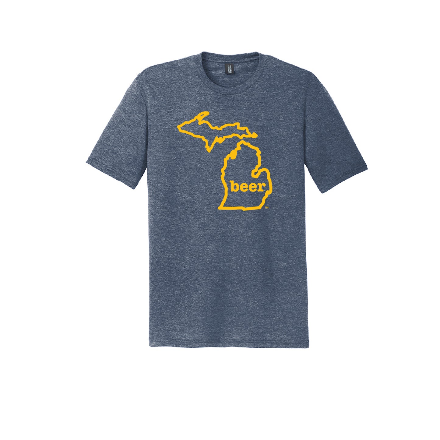 Michigan Beer Tee Shirt Short Sleeve Authentic Brand Custom Super Soft Tee