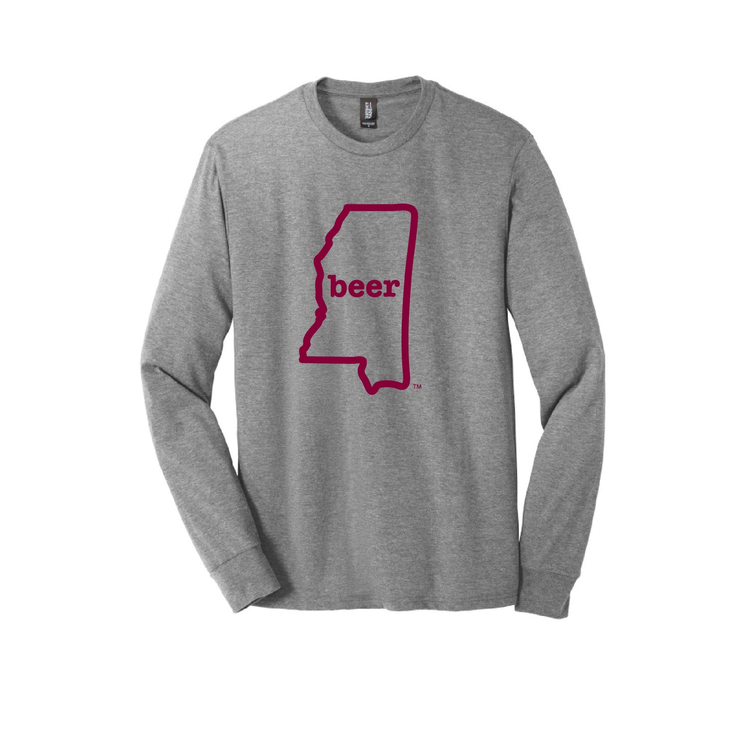 Mississippi Beer Tee Shirt Long Sleeve Authentic Brand Custom Super Soft Tee