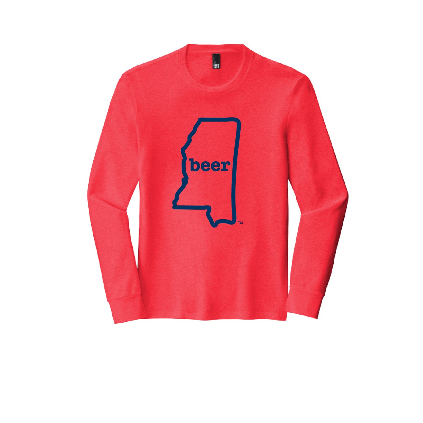 Mississippi Beer Tee Shirt Long Sleeve Authentic Brand Custom Super Soft Tee