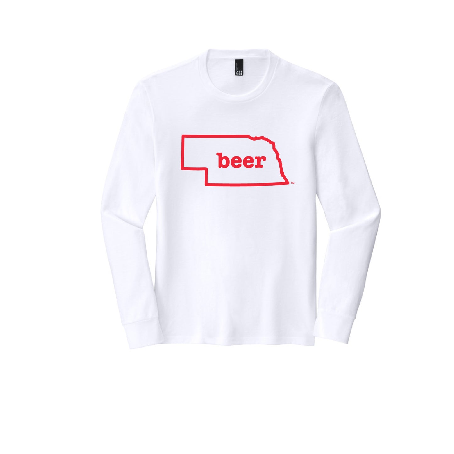 Nebraska Beer Tee Shirt Long Sleeve Authentic Brand Custom Super Soft Tee