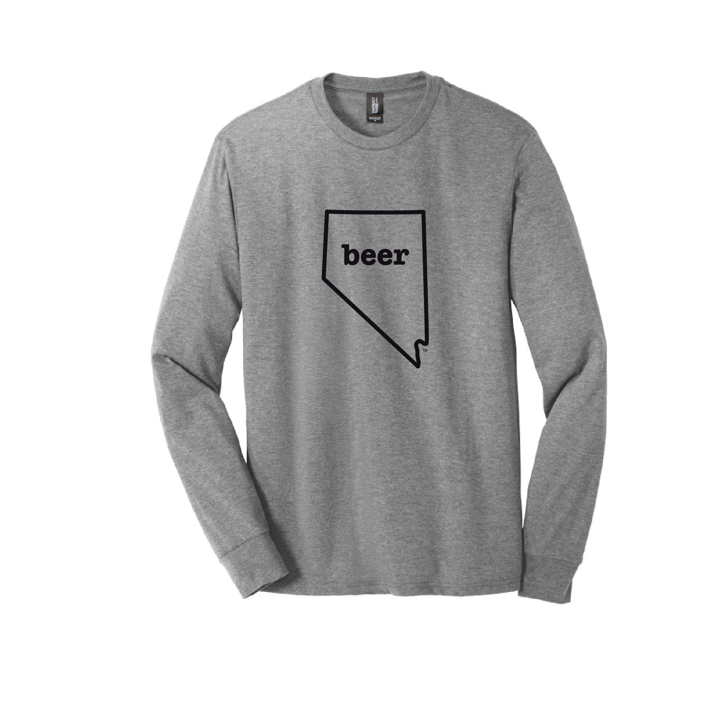 Nevada Beer Tee Shirt Long Sleeve Authentic Brand Custom Super Soft Tee