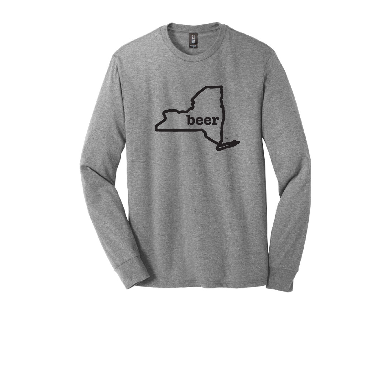 New York Beer Tee Shirt Long Sleeve Authentic Brand Custom Super Soft Tee