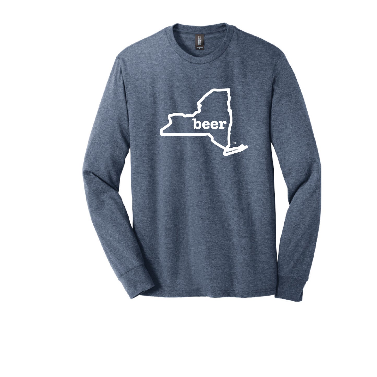 New York Beer Tee Shirt Long Sleeve Authentic Brand Custom Super Soft Tee