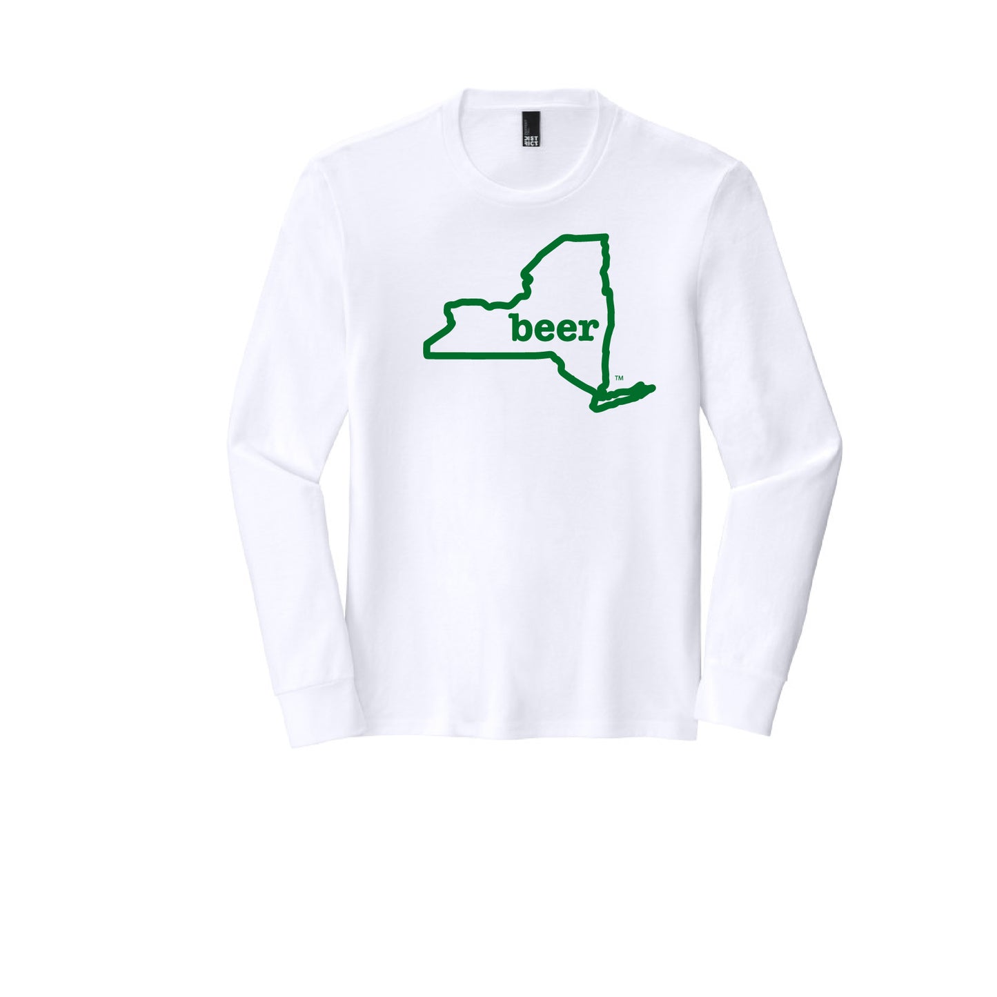 New York Beer Tee Shirt Long Sleeve Authentic Brand Custom Super Soft Tee