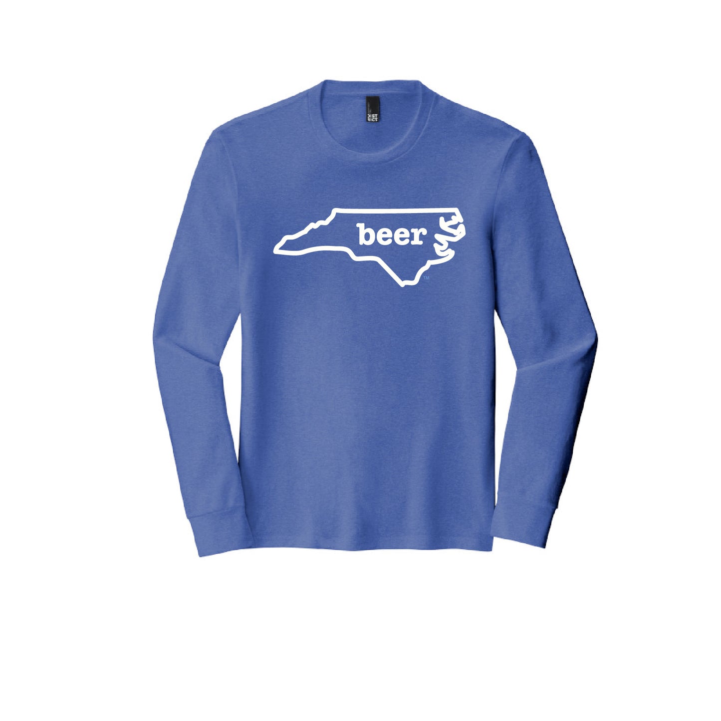 North Carolina Beer Tee Shirt Long Sleeve Authentic Brand Custom Super Soft Tee