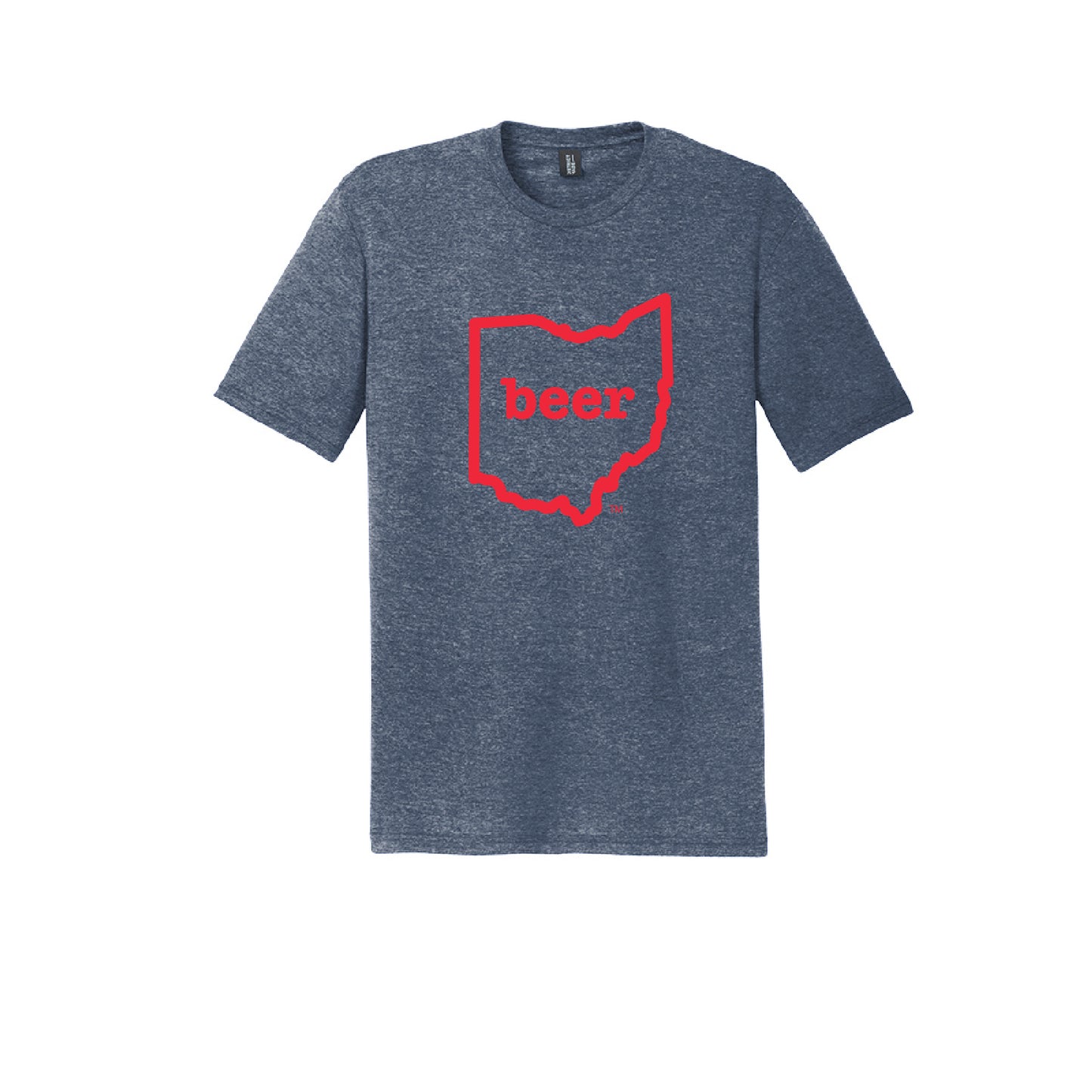 Ohio Beer Tee Shirt Short Sleeve Authentic Brand Custom Super Soft Tee