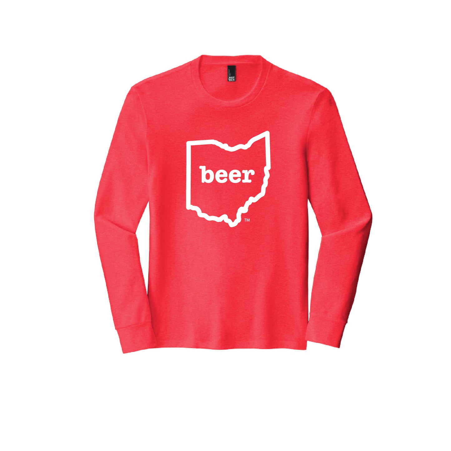 Ohio Beer Tee Shirt Long Sleeve Authentic Brand Custom Super Soft Tee