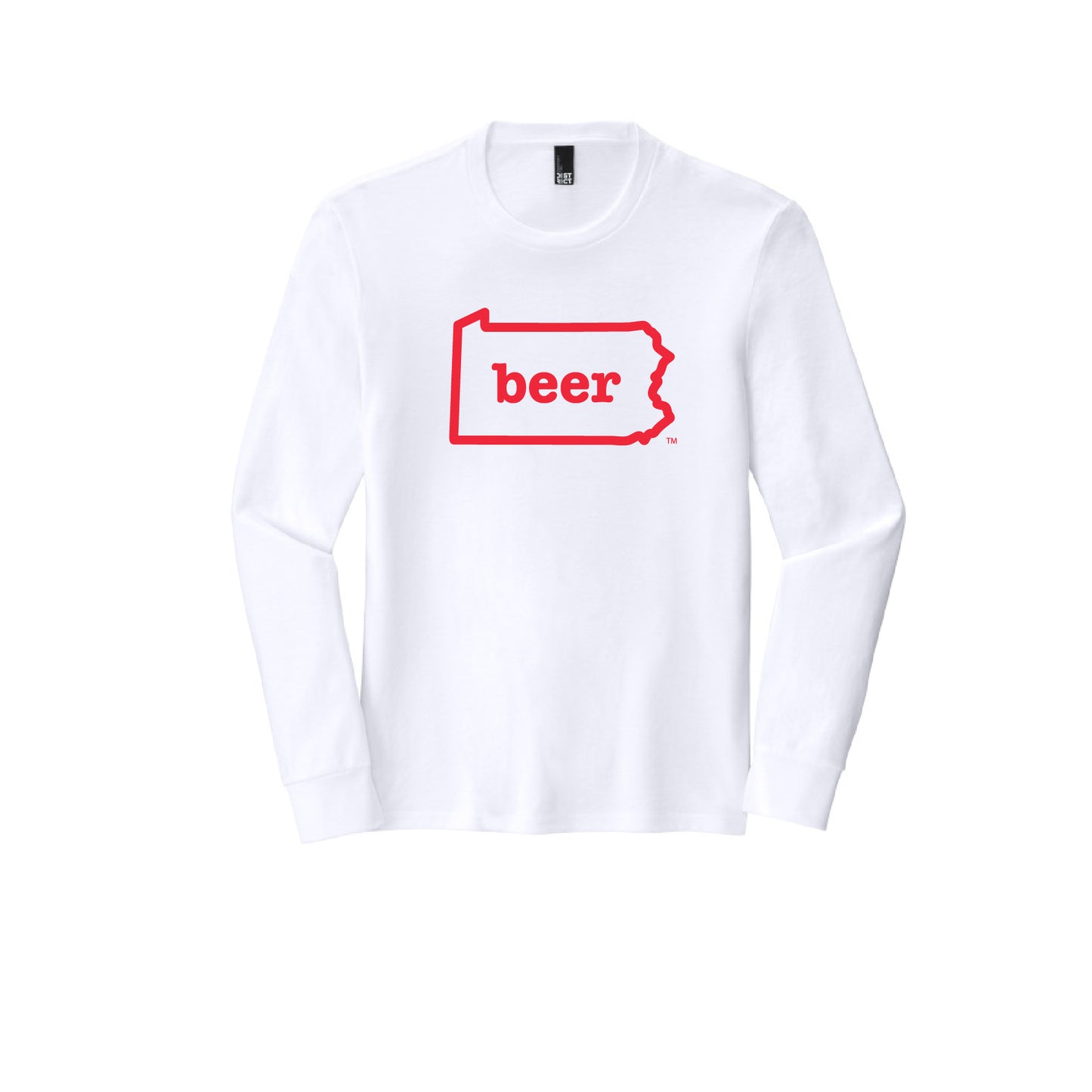 Pennsylvania Beer Tee Shirt Long Sleeve Authentic Brand Custom Super Soft Tee
