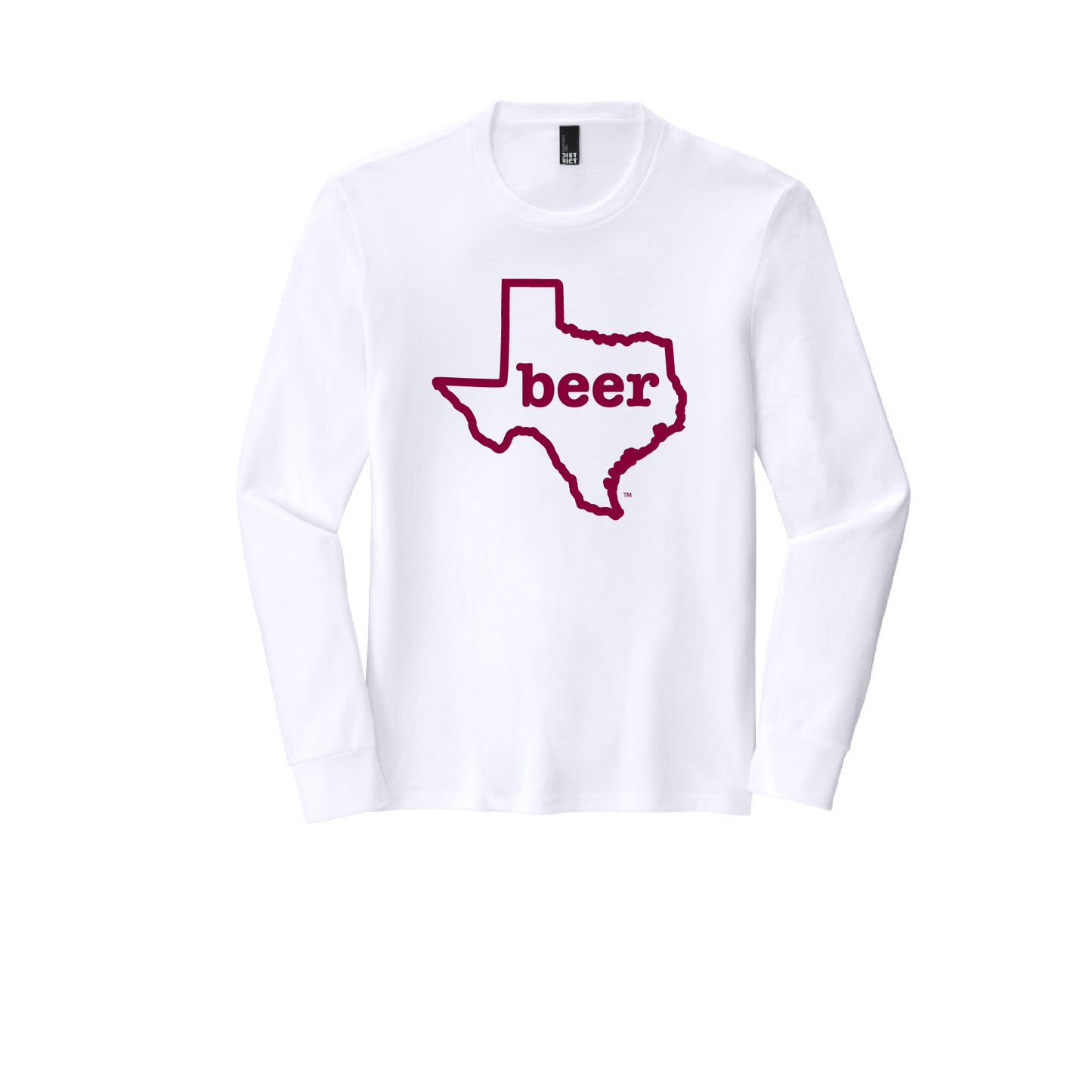 Texas Beer Tee Shirt Long Sleeve Authentic Brand Custom Super Soft Tee