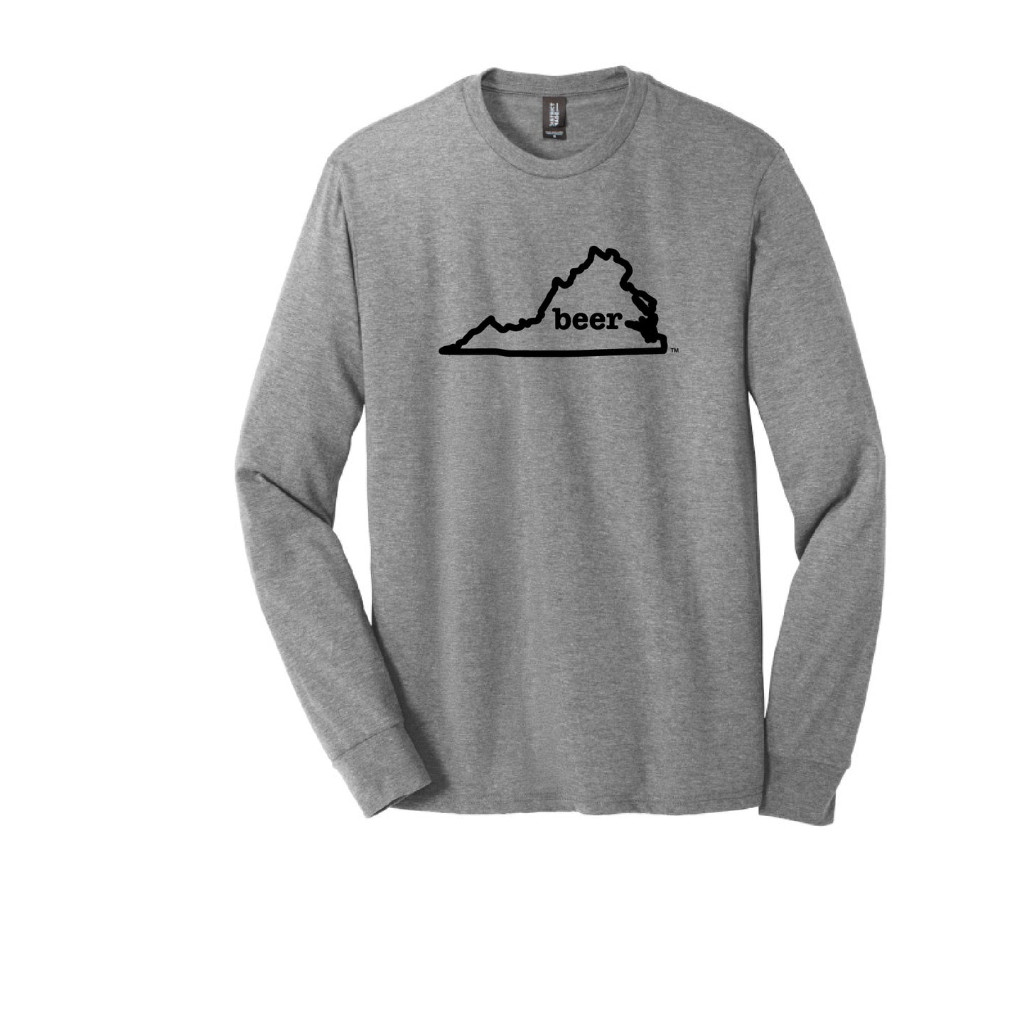 Virginia Beer Tee Shirt Long Sleeve Authentic Brand Custom Super Soft Tee