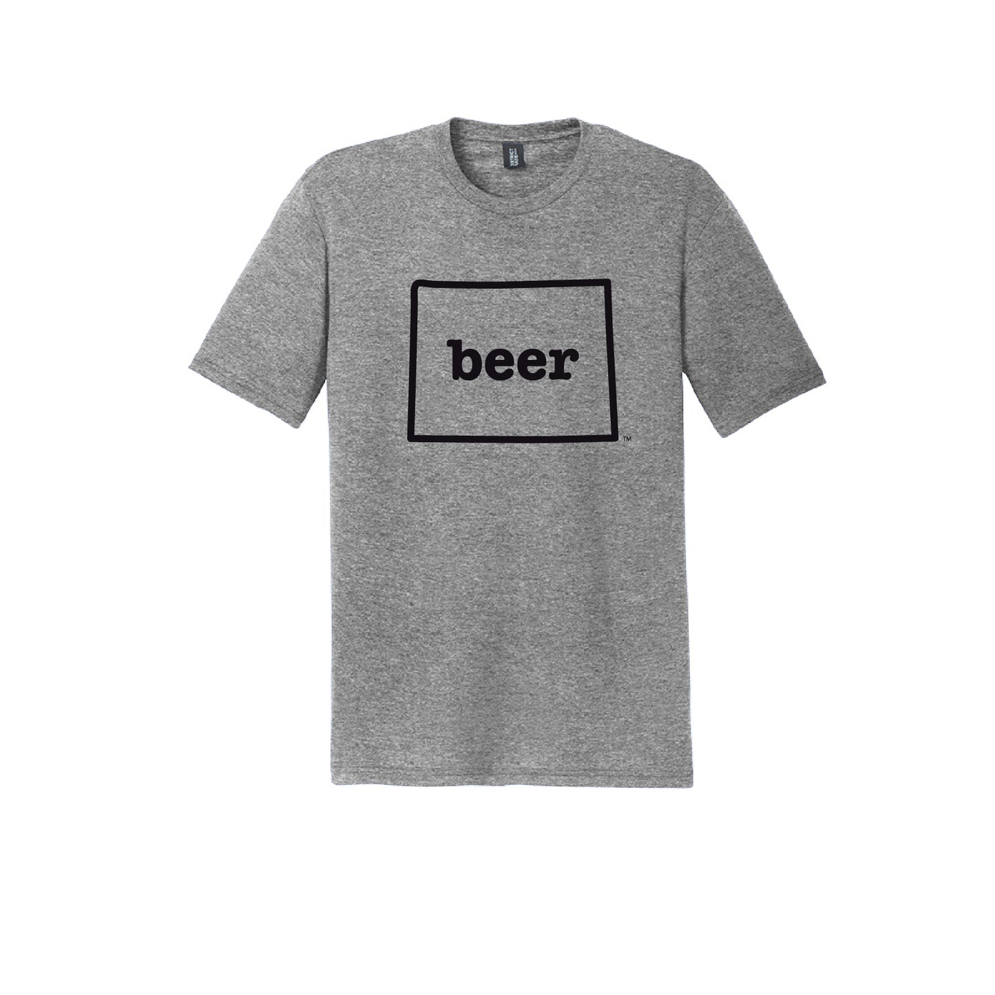 Wyoming Beer Tee Shirt Short Sleeve Authentic Brand Custom Super Soft Tee