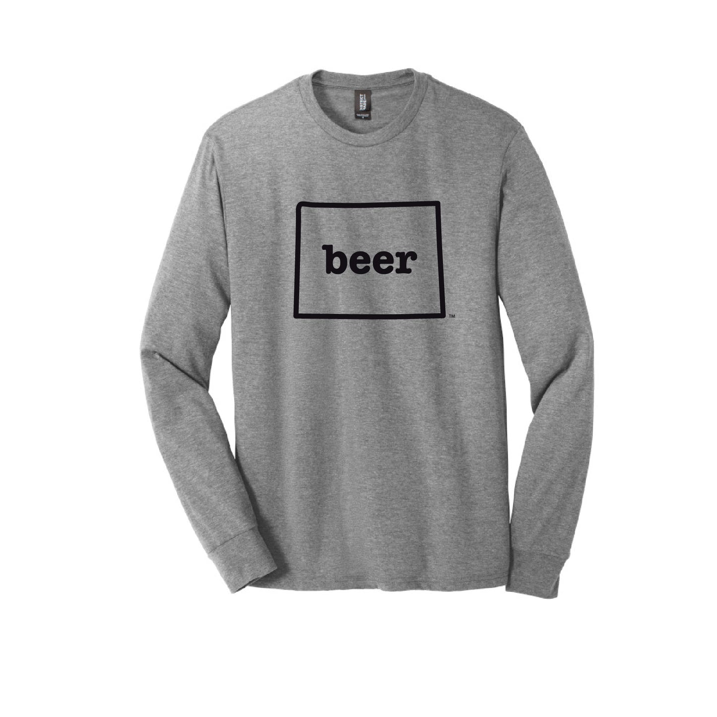 Wyoming Beer Tee Shirt Long Sleeve Authentic Brand Custom Super Soft Tee