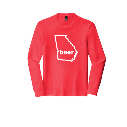 Georgia Beer Tee Shirt Long Sleeve  Authentic Brand Custom Super Soft Tee
