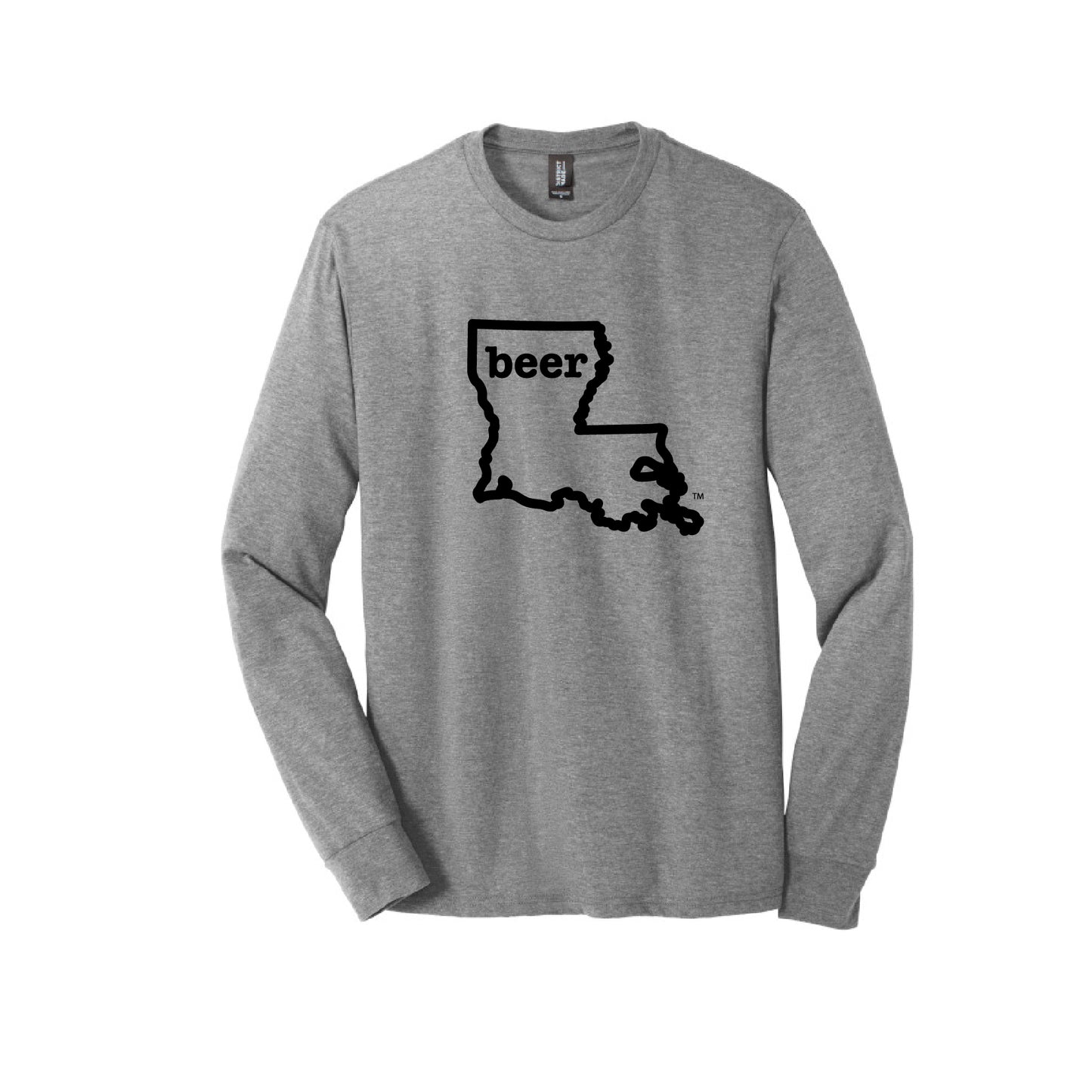 Louisiana Beer Tee Shirt Long Sleeve  Authentic Brand Custom Super Soft Tee