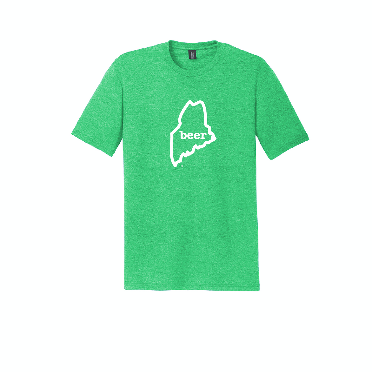Maine Beer Tee Shirt Short Sleeve Authentic Brand Custom Super Soft Tee