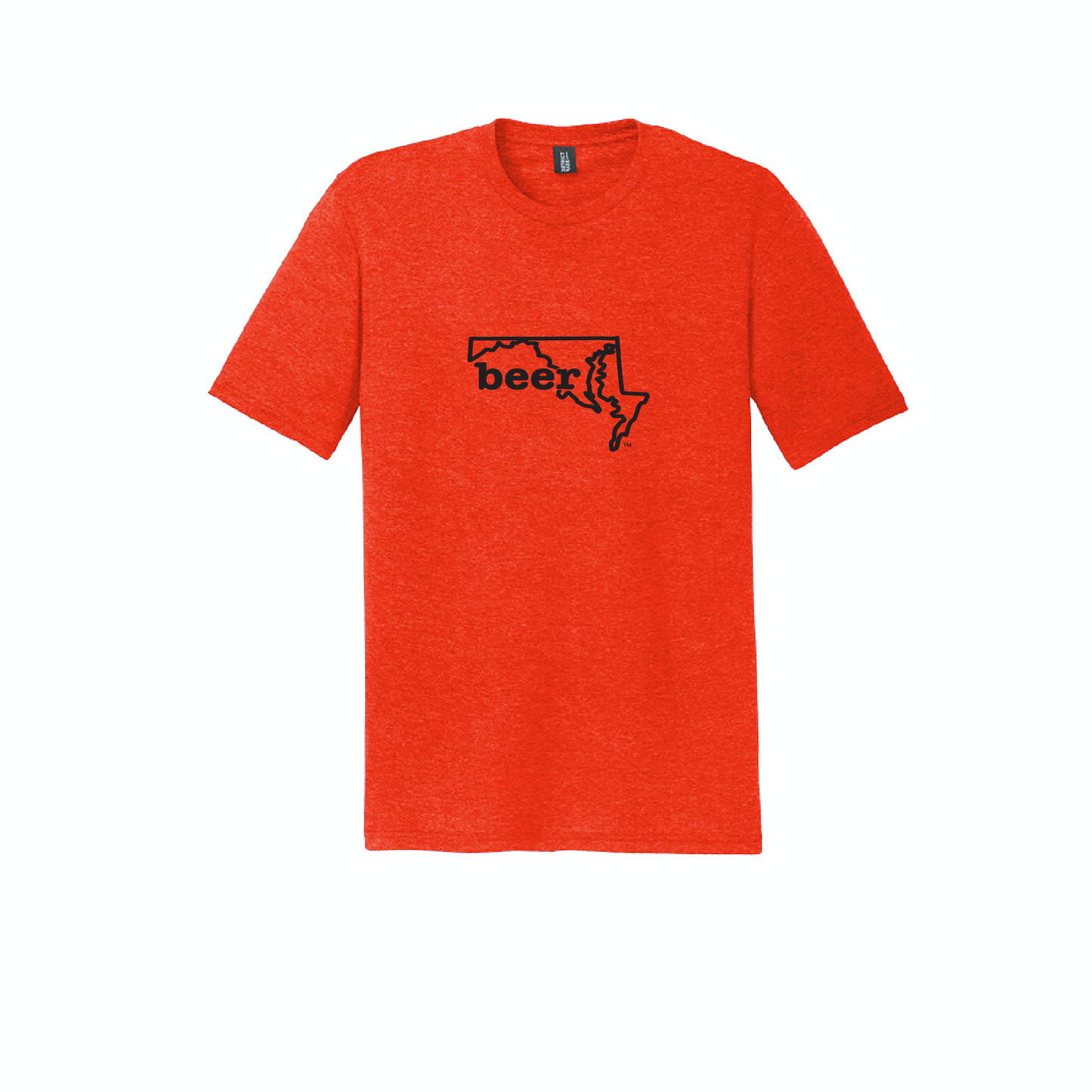 Maryland Beer Tee Shirt Short Sleeve Authentic Brand Custom Super Soft Tee