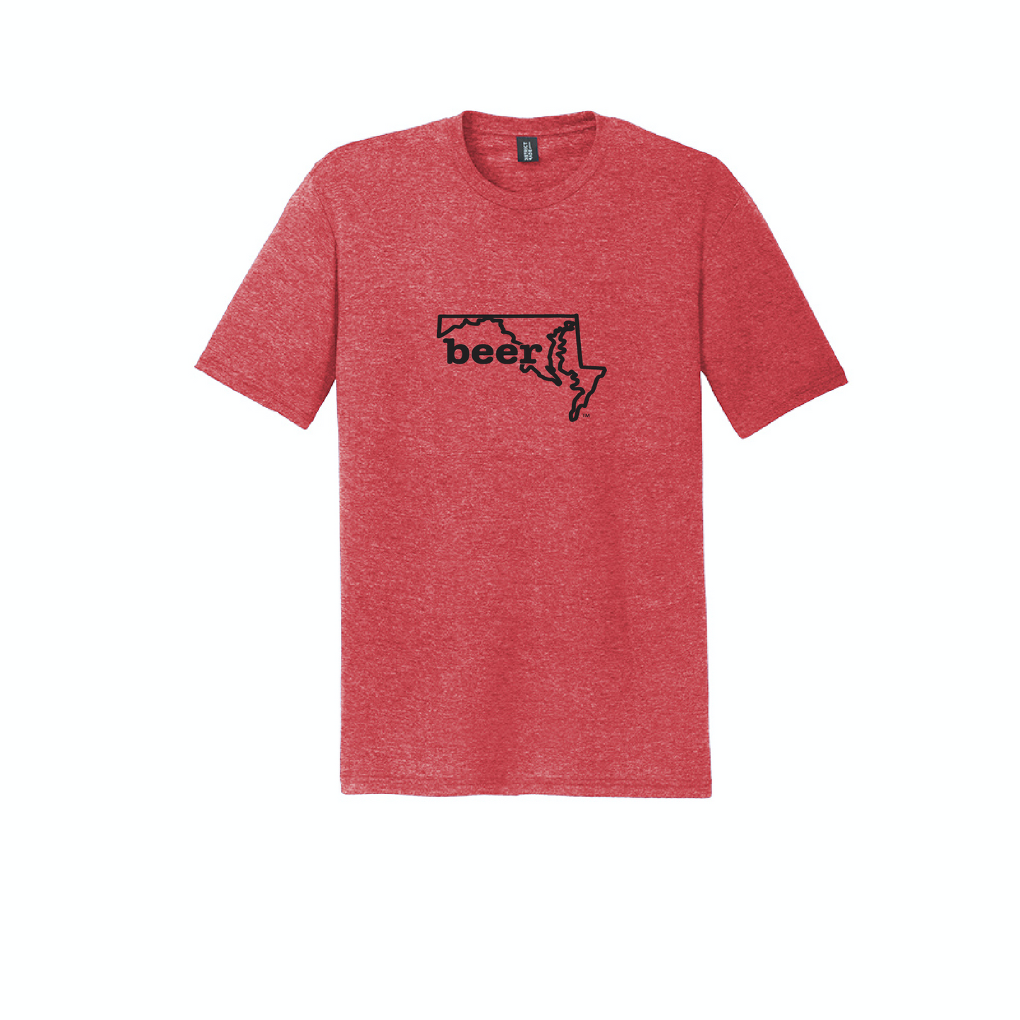 Maryland Beer Tee Shirt Short Sleeve Authentic Brand Custom Super Soft Tee
