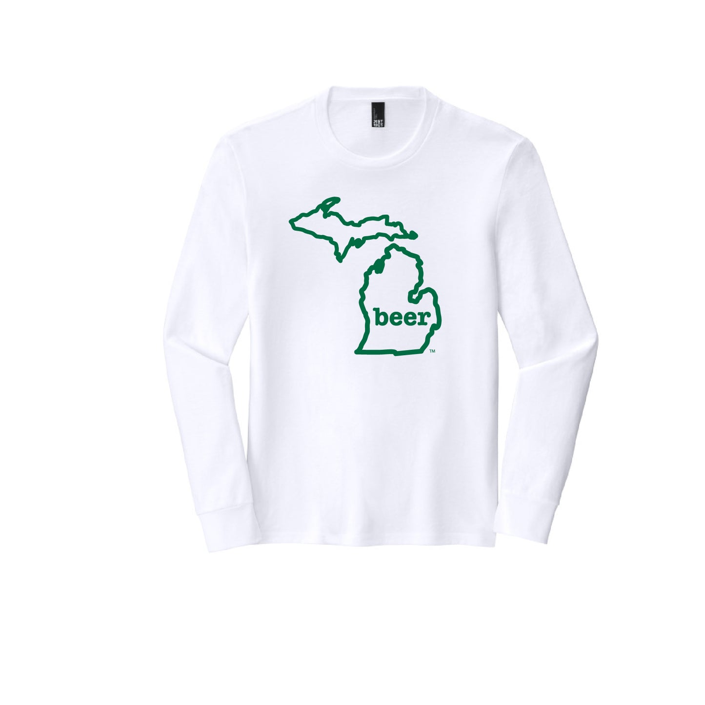 Michigan Beer Tee Shirt Long Sleeve  Authentic Brand Custom Super Soft Tee