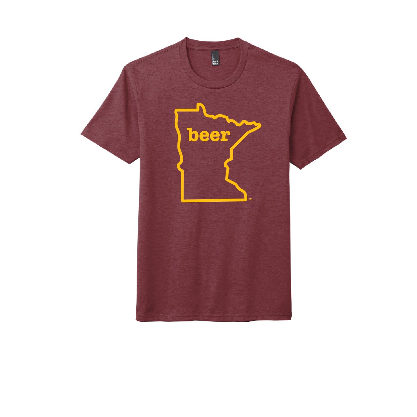 Minnesota Beer Tee Shirt Short Sleeve  Authentic Brand Custom Super Soft Tee