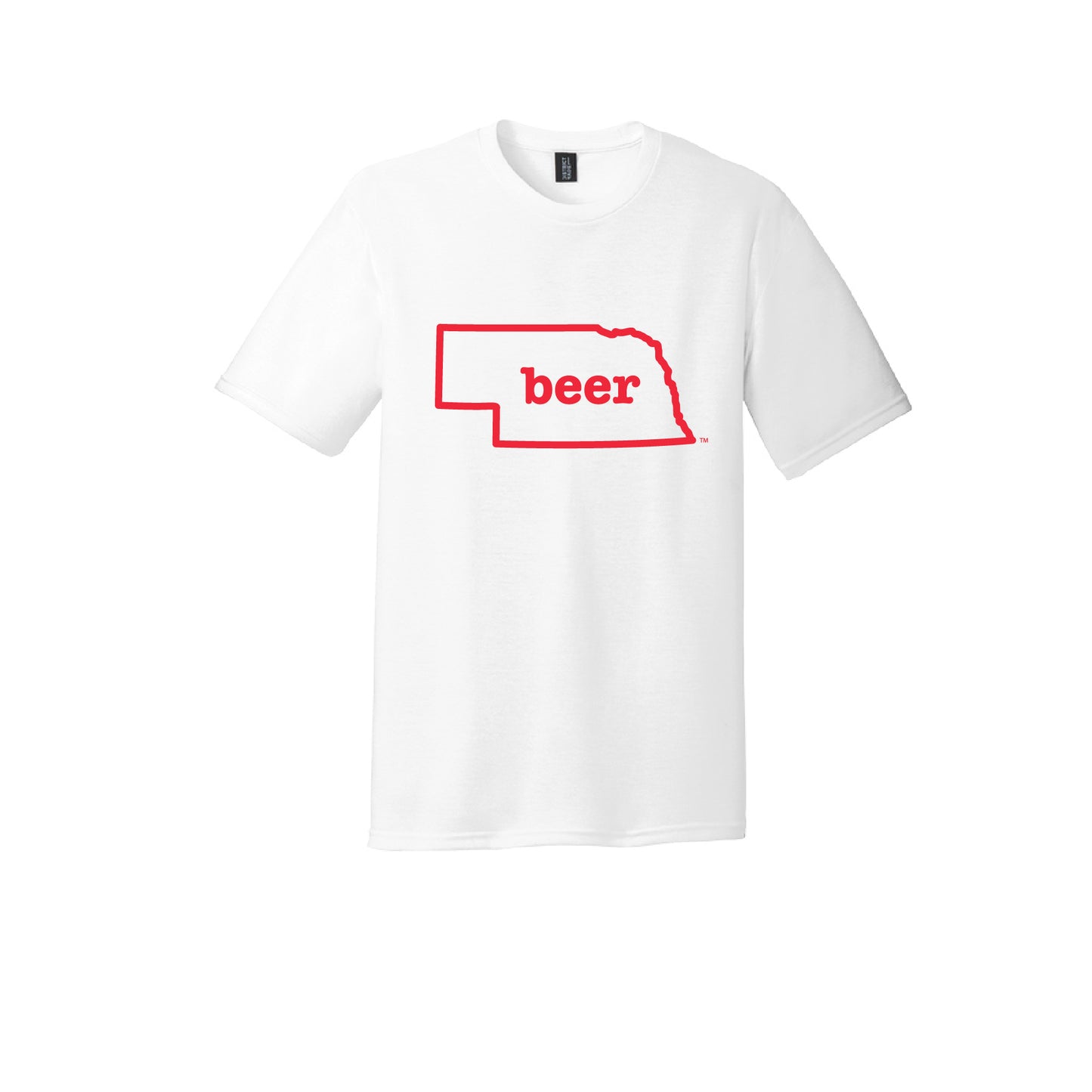 Nebraska Beer Tee Shirt Short Sleeve  Authentic Brand Custom Super Soft Tee