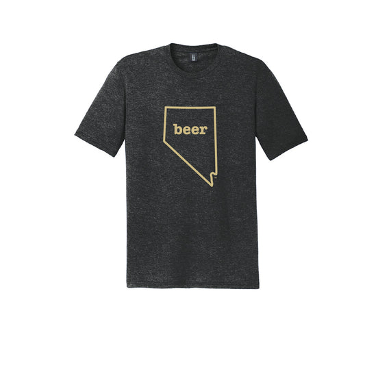 Nevada Beer Tee Shirt Short Sleeve Authentic Brand Custom Super Soft Tee