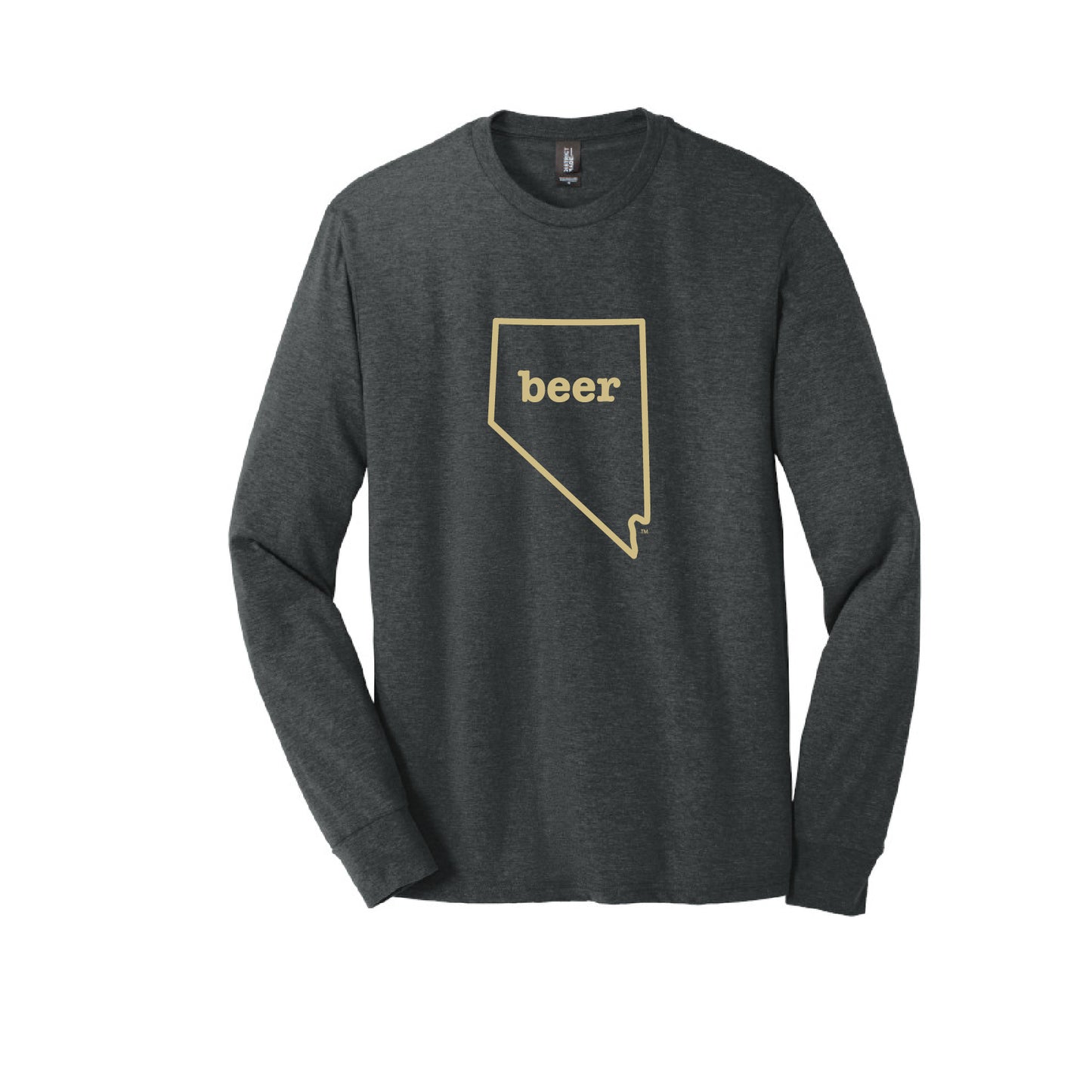 Nevada Beer Tee Shirt Long Sleeve Authentic Brand Custom Super Soft Tee