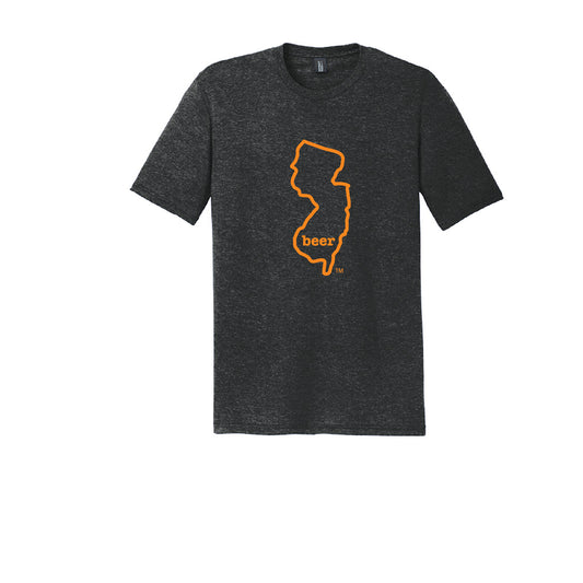 New Jersey Beer Tee Shirt Short Sleeve Authentic Brand Custom Super Soft Tee