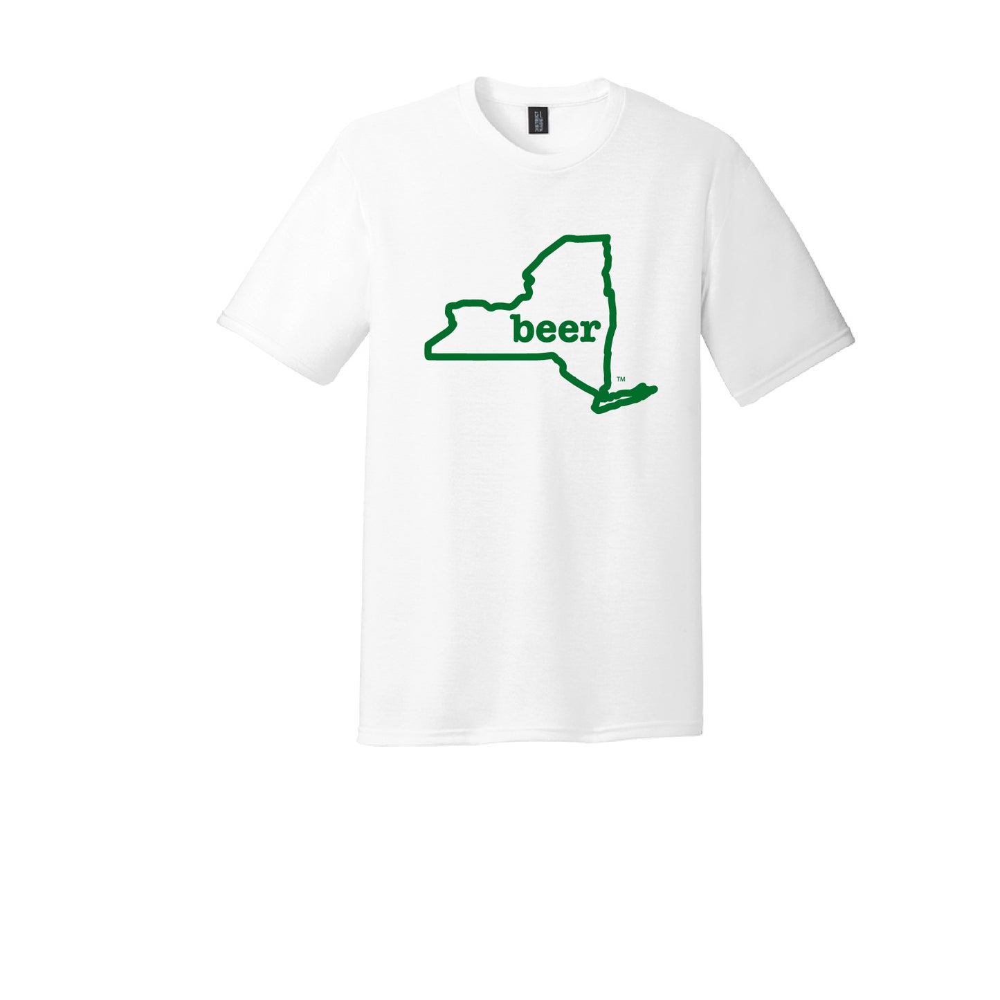 New York Beer Tee Shirt Short Sleeve Authentic Brand Custom Super Soft Tee