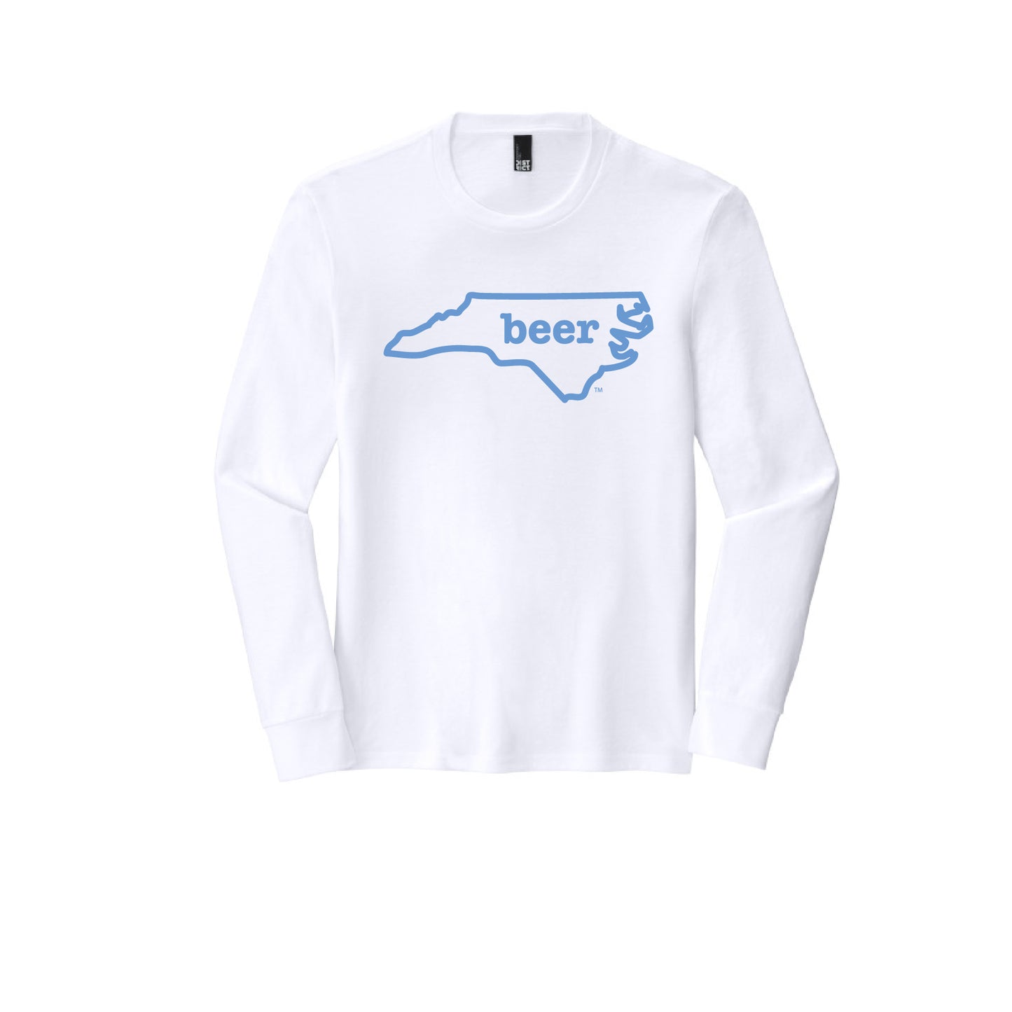 North Carolina Beer Tee Shirt Long Sleeve Authentic Brand Custom Super Soft Tee