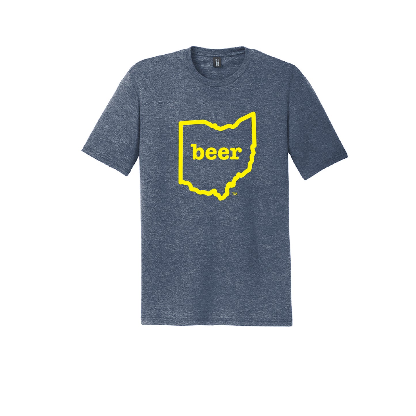 Ohio Beer Tee Shirt Short Sleeve  Authentic Brand Custom Super Soft Tee