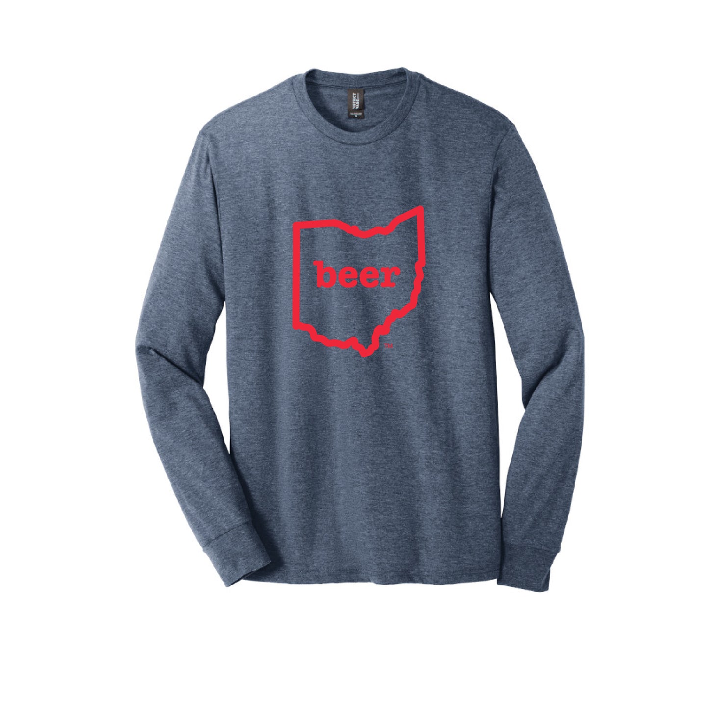 Ohio Beer Tee Shirt Long Sleeve Authentic Brand Custom Super Soft Tee