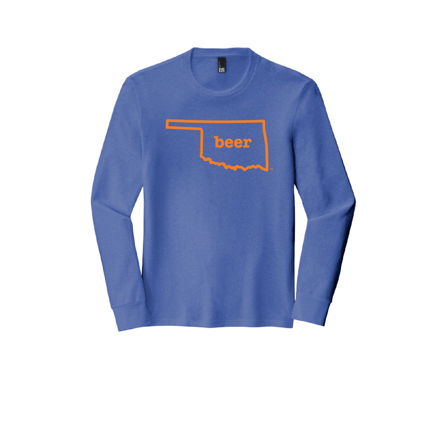 Oklahoma Beer Tee Shirt Long Sleeve  Authentic Brand Custom Super Soft Tee