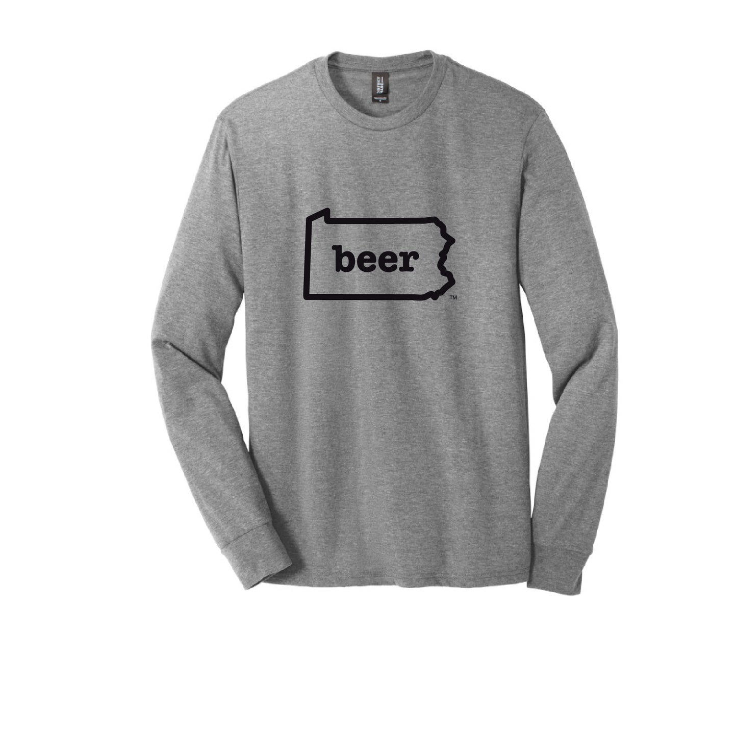 Pennsylvania Beer Tee Shirt Long Sleeve  Authentic Brand Custom Super Soft Tee