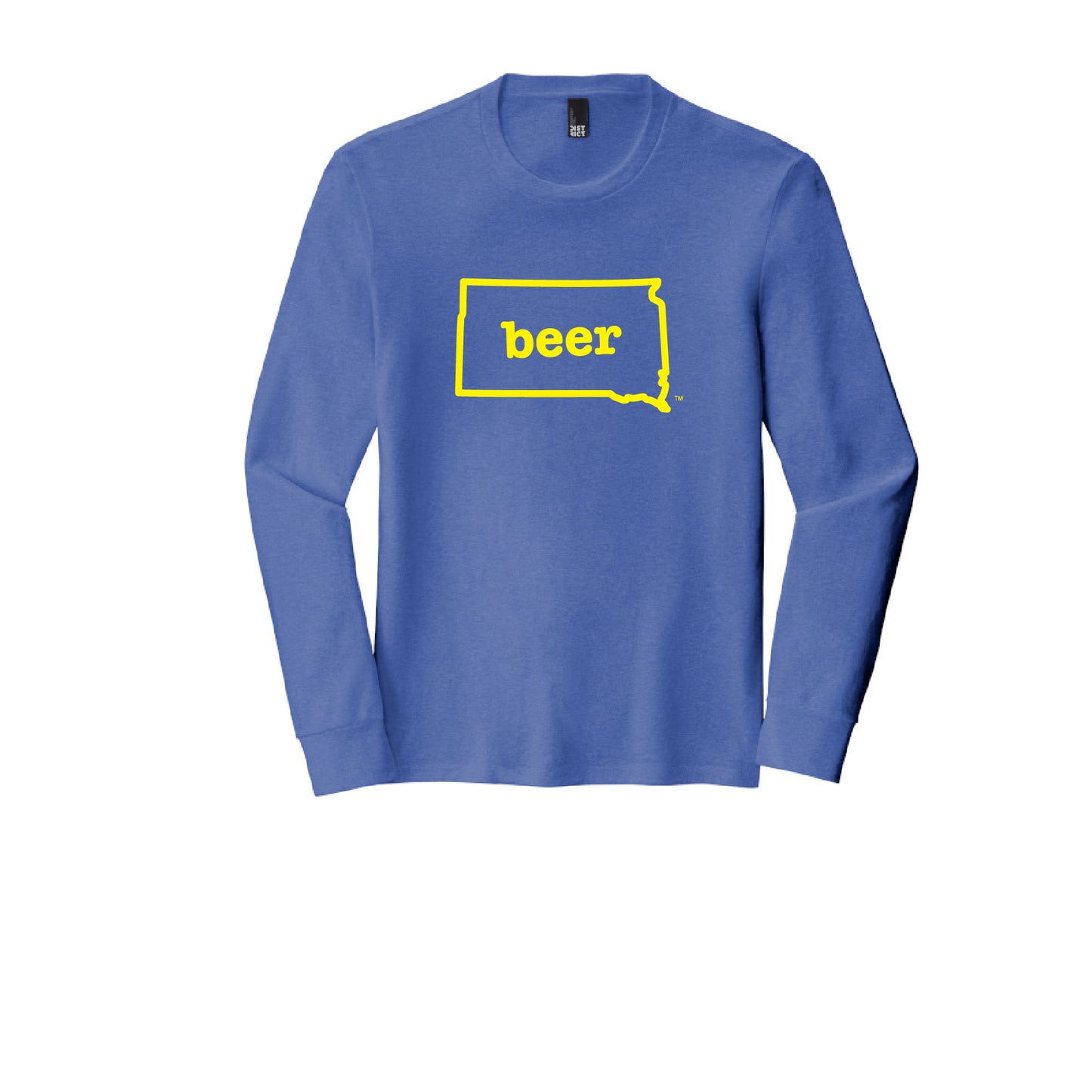 South Dakota Beer Tee Shirt Long Sleeve  Authentic Brand Custom Super Soft Tee