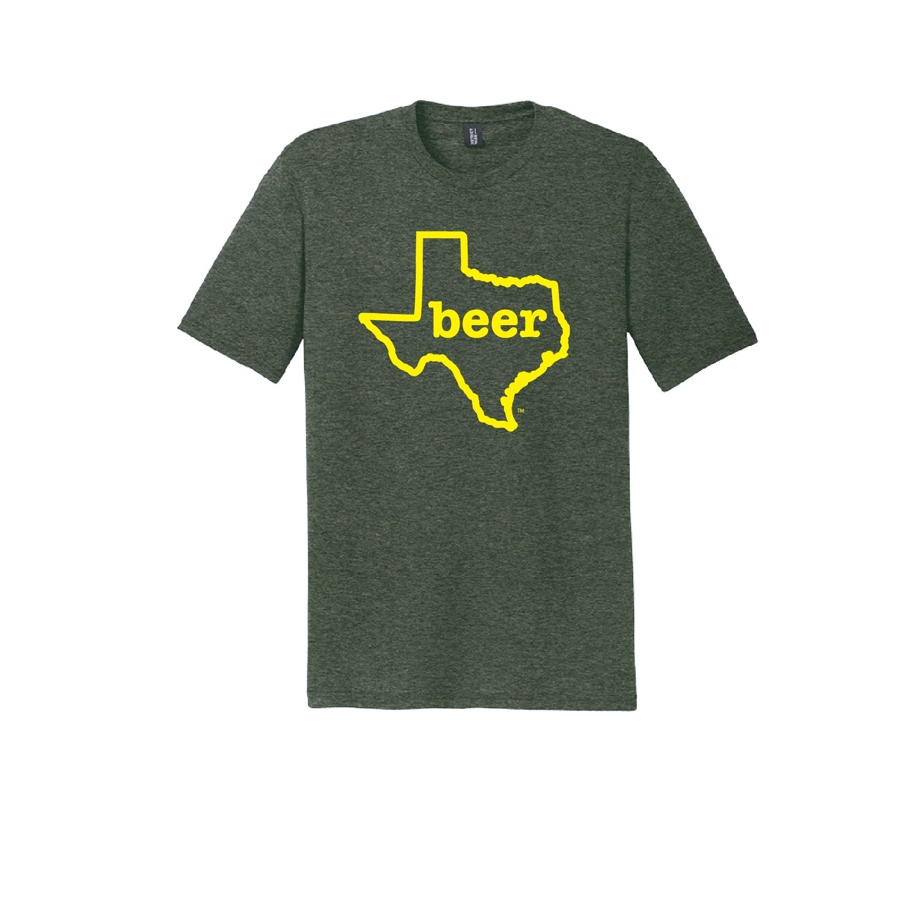 Texas Beer Tee Shirt Short Sleeve Authentic Brand Custom