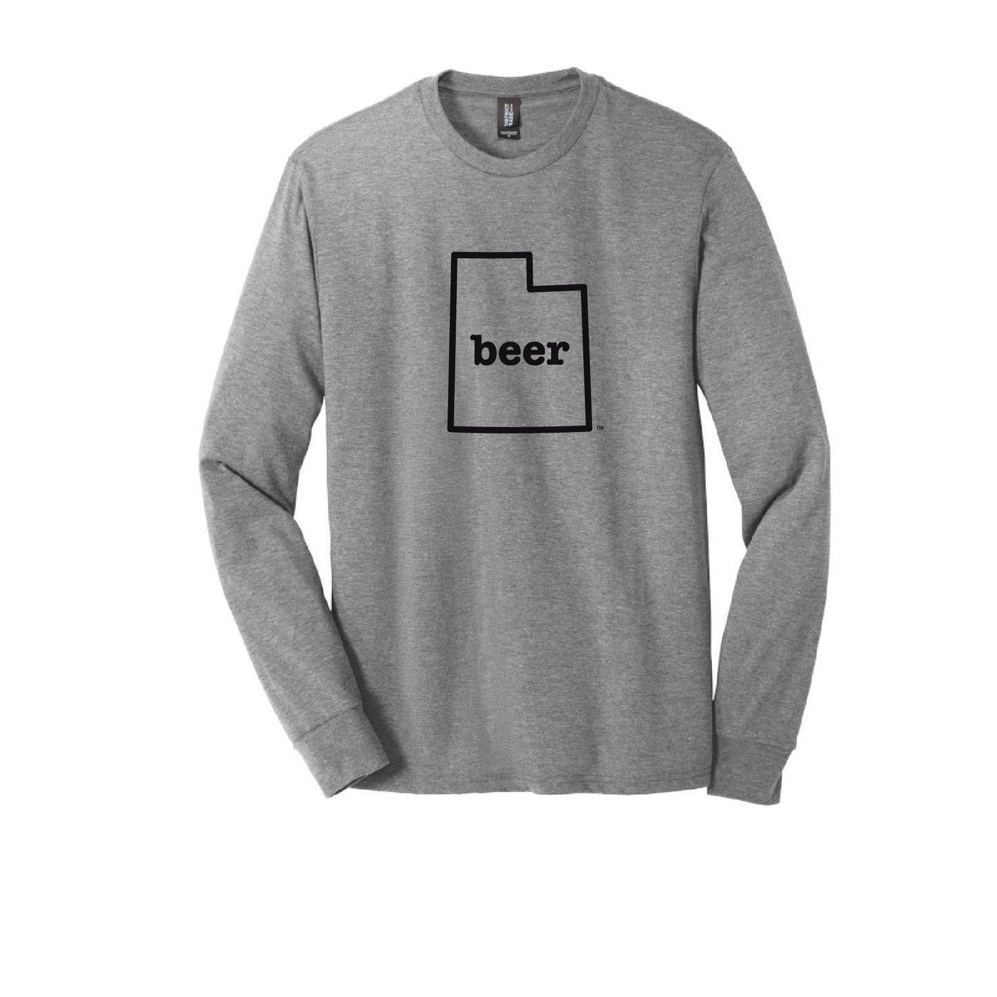 Utah Beer Tee Shirt Long Sleeve  Authentic Brand Custom Super Soft Tee