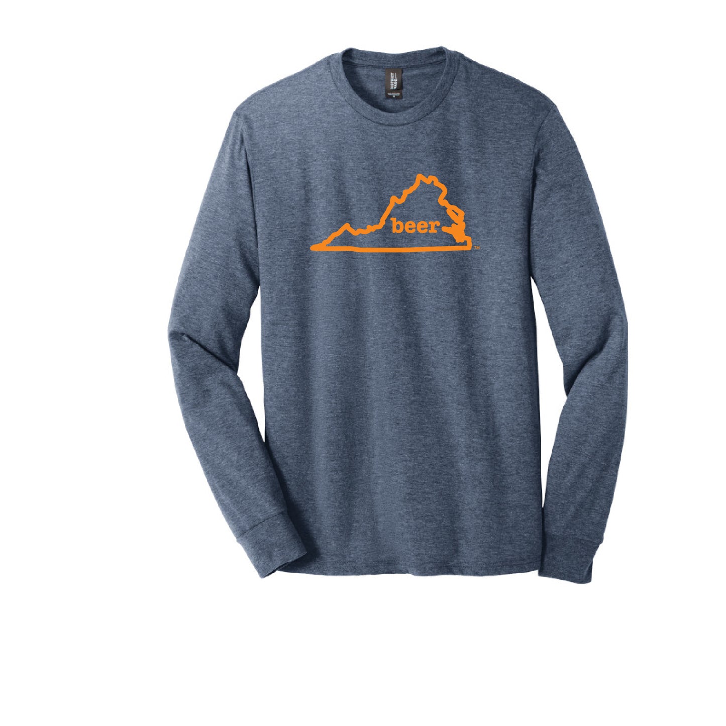 Virginia Beer Tee Shirt Long Sleeve Authentic Brand Custom Super Soft Tee