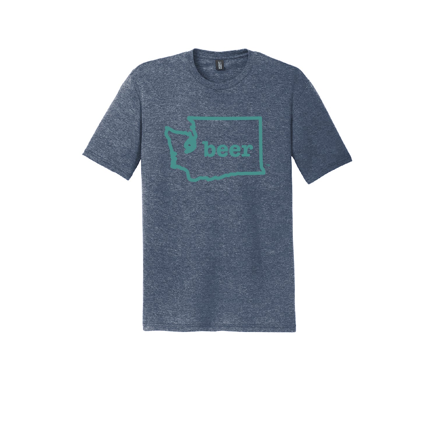 Washington Beer Tee Shirt Short Sleeve  Authentic Brand Custom Super Soft Tee