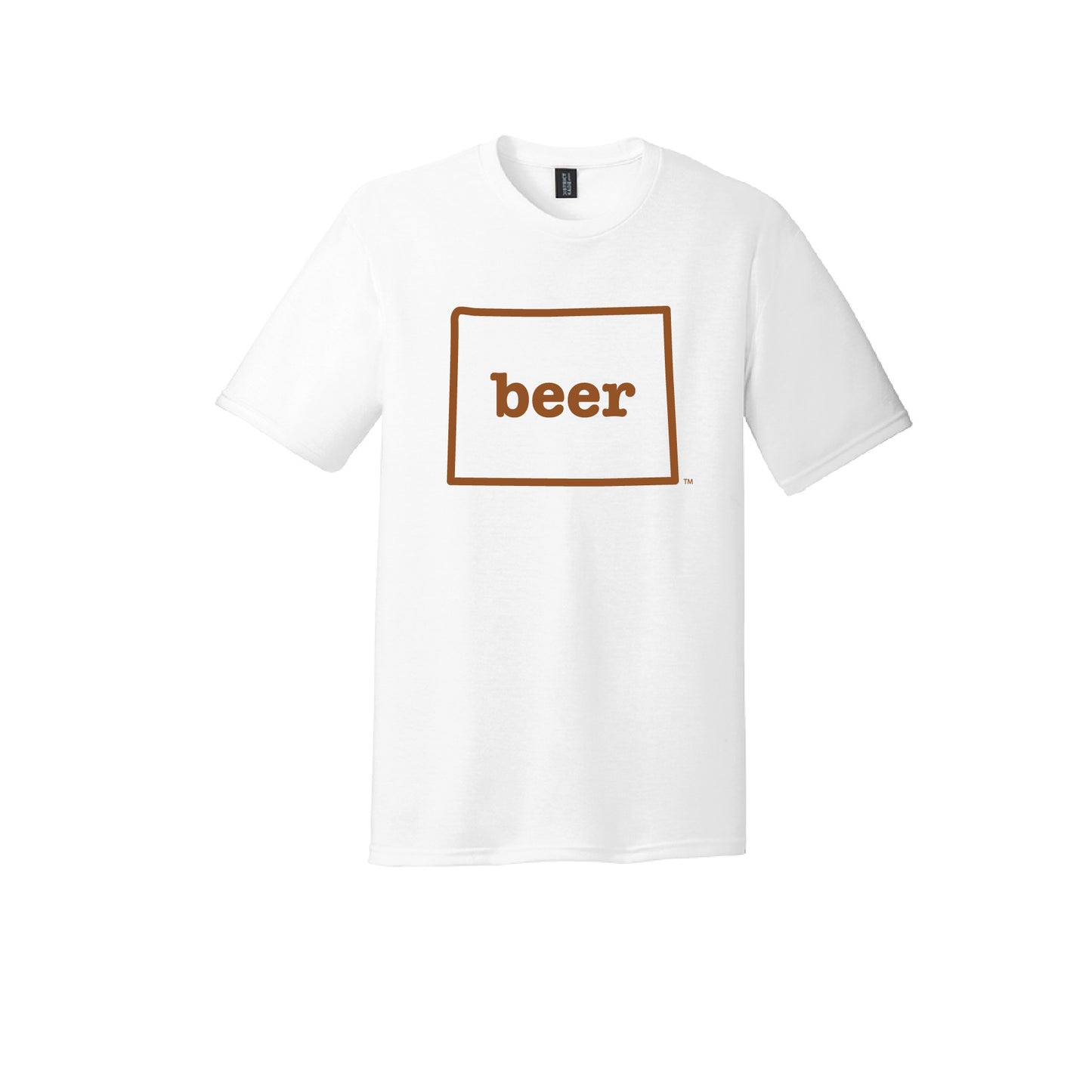 Wyoming Beer Tee Shirt Short Sleeve  Authentic Brand Custom Super Soft Tee