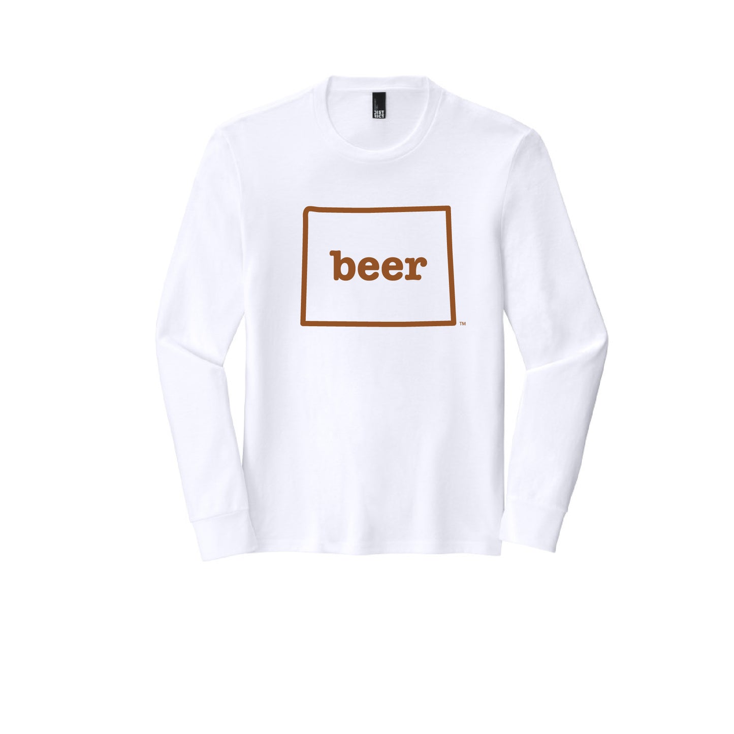 Wyoming Beer Tee Shirt Long Sleeve  Authentic Brand Custom Super Soft Tee