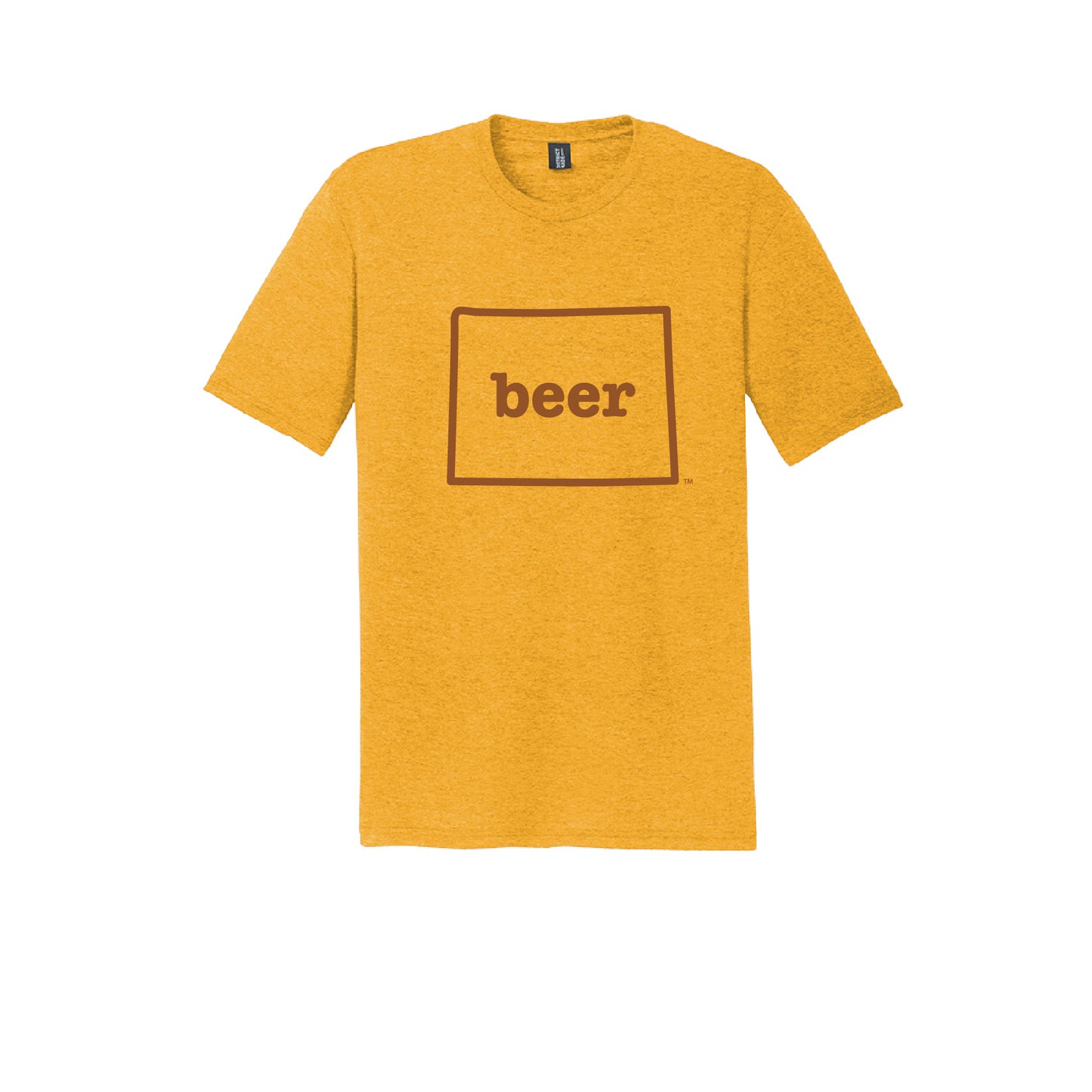 Wyoming Beer Tee Shirt Short Sleeve  Authentic Brand Custom Super Soft Tee